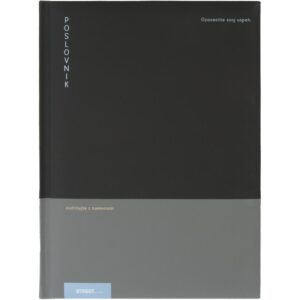 Poslovnik Uspeh črno/siv